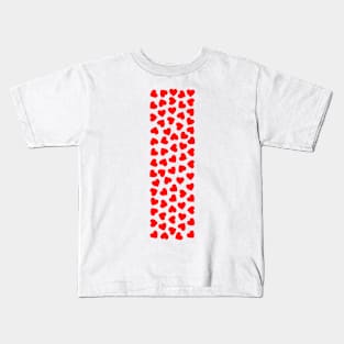 Letter I Heart Shape Initial Kids T-Shirt